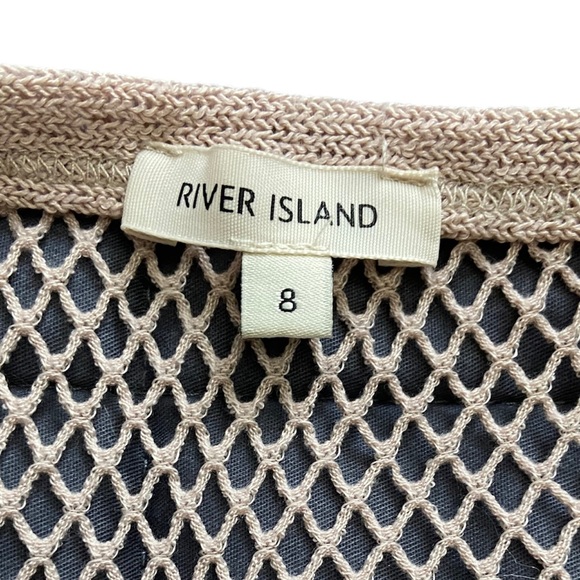 🌟 2/$30 🌟 River Island nude color top - size small - Picture 5 of 5